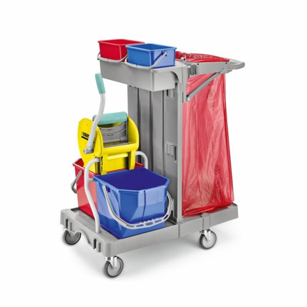 TROLLEY CLEAN LINER PRESS CARRELLO PROFESSIONALE PULIZIE